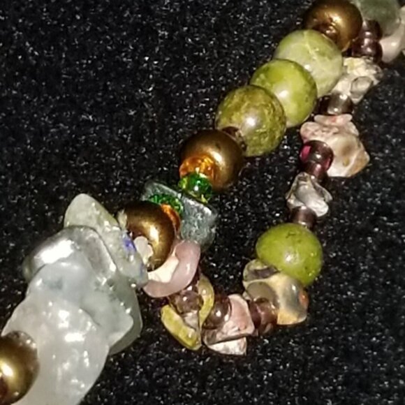 Jasper And Unakite Necklace - Picture 6 of 6